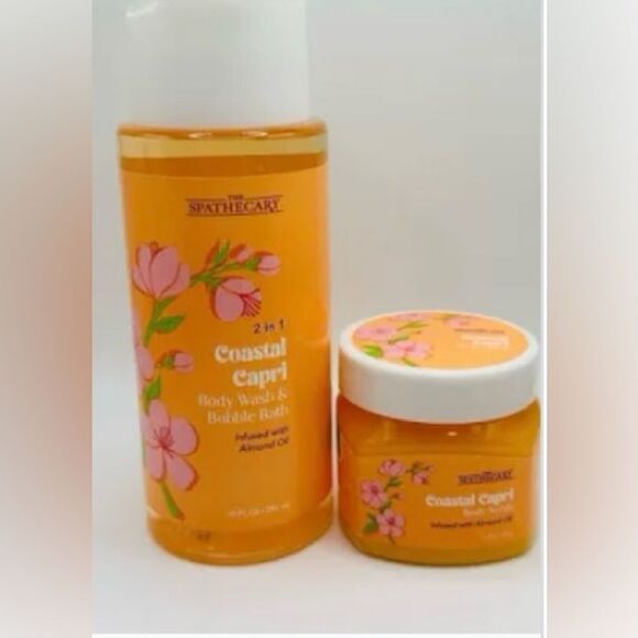 🛍️The Spathecary 2 in 1 Coastal Capri Body Wash & Coastal Capri Body Scrub 💥 - Picture 4 of 8